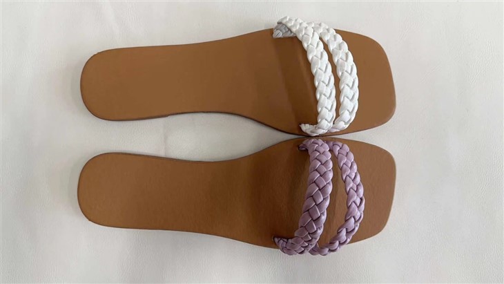 Fashion Woven Ladies Slippers Fashion Woven Ladies Slippers
